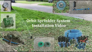 Orbit Sprinkler System DIY Installation
