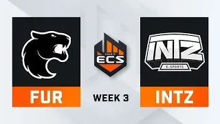 FURIA vs INTZ - Map 2 - Train (ECS Season 7 - Week 3 - DAY4)