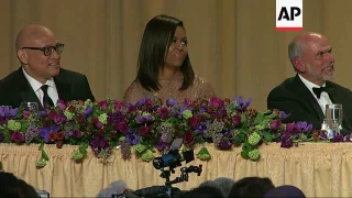 Obama Gets Big Laughs at Correspondents' Dinner