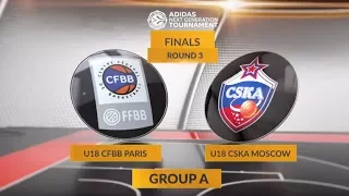 EB ANGT Finals Highlights: U18 CFBB Paris-U18 CSKA Moscow