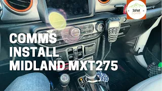 Was it complicated to install? Midland GMRS MXT275 Unboxing and Install