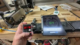 Makita RT-701C router versus PWNCNC 1.5kw 65mm Water cooled spindle.