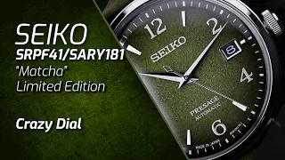 Crazy Dial | Seiko Presage SRPF41/SARY181 "Matcha" (Limited Edition)