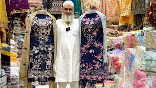 तूफ़ानी सूट की कॉलकेशन , 600 वाला 300  में, wholesale market Chandni Chowk Aman textile