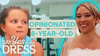 8-Year-Old Takes Over Bride’s Dress Appointment | Say Yes To The Dress: Atlanta