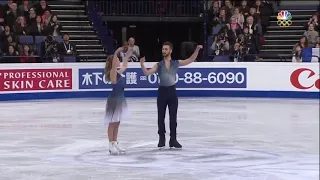 Gabriella Papadakis & Guillame Cizeron Worlds 2017 FREE Dance