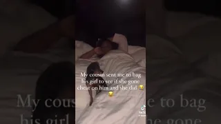 GIRL CAUGHT CHEATING ON HER HUSBAND WITH HIS COUSIN ‼️😬