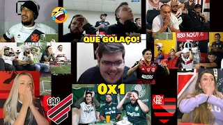 REAÇÕES DOS "RIVAIS E FLAMENGUISTAS" NO GOL DE PEDRO - ATHLETICO-PR 0x1 FLAMENGO COPA DO BRASIL.