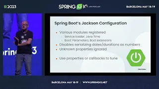 Action Jackson! Effective JSON processing in Spring Boot Applications by Joris Kuipers @ Spring I/O