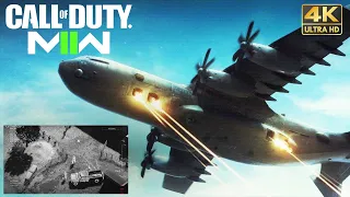 Finally - A Realistic Immersive AC-130 Gunship Mission in MODERN WARFARE 2! (4K 120 FPS)