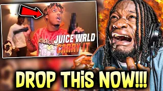 THE HARDEST JUICE WRLD SONG IN A MINUTE! "Carry it" (REACTION)