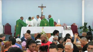 Misa oración y sanacion por los enfermos, centro de evangelización Padres Fantino