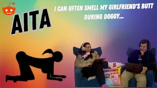 I can often smell my girlfriend's butt during doggy...