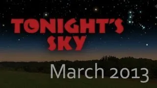 Tonight's Sky: March 2013