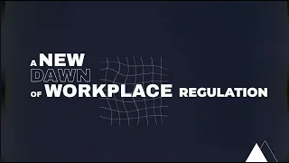 A New Dawn of Workplace Regulation: The Gig Economy