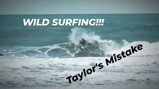 WILD SURFING at Taylor's Mistake - Christchurch - NEW ZEALAND 02/11/22