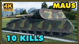 World of Tanks | Maus - 10 Kills - 8,8K Damage Gameplay