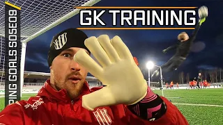 Swedish Goalkeeper Training - Saves & Side Volleys in the Snow!! | Keeping Goals S5Ep9