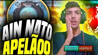 FREE FIRE AO VIVO🔥 NATO CHEGOU NA BOOYAH ❤️