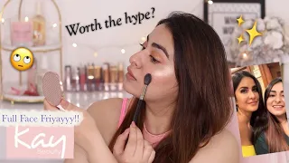 FULL FACE OF KAY BEAUTY || Muskan Chanchlani #FullFaceFriyay