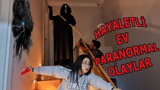 GERÇEK DÜNYADA HAYALETLİ EVDEN KAÇIŞ ! PARANORMAL OLAYLAR !