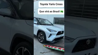 NOVO SUV TOYOTA YARIS CROSS 2024 CHEGA EM 2024 AO BRASIL