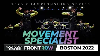 Movement Specialists | FrontRow | World of Dance Boston 2022 | #WODBOS22