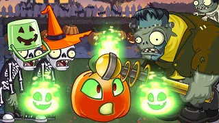 Хэллоуинские приключения Фонаря Джека. РАСТЕНИЯ против ЗОМБИ 2 или PLANTS vs ZOMBIES 2. Серия 188