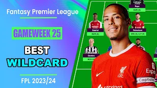 FPL Double Gameweek 25: BEST WILDCARD TEAM | TAA Replacements | Fantasy Premier League Tips 2023/24