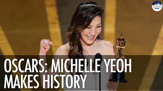 Asian film fans celebrate Michelle Yeoh as 1st Asian woman to win Oscar for best actress