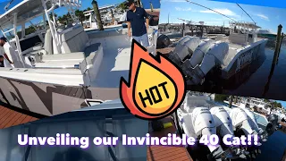 Unveiling Our 40 Foot Invincible Cat!