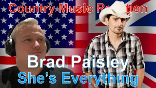 🇬🇧 British Reaction to Brad Paisley - She's Everything | LOVED IT!!! 🇬🇧