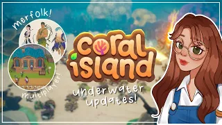 ꕀ 1.1 Roadmap 🪼| Multiplayer, Switch, New Merfolk, Underwater Ranching & More 🪸 • ꒰Coral Island꒱