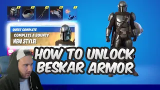 Fortnite How To Unlock The Mandalorian Beskar Armor Challenges