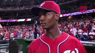 Michael A. Taylor chats with Dan Kolko about his homer and the Nats' win