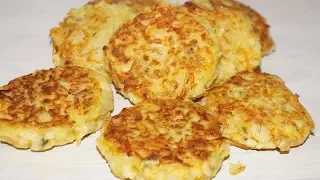 Простой рецепт капустных котлет.Это очень вкусно)