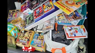 VIDE GRENIER LIVE LA FOLIE DES JOUETS VINTAGE SAINT SEIYA DBZ DES CONSOLES DES JEUX A PETITS PRIX