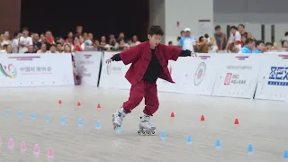 freestyle slalom skating