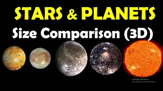 Planets and Stars Size Comparison - Planets Size Comparison- Stars Size Comparison- Size of Universe