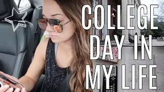 college day in my life: procrastination, healthy grocery haul, & being productive