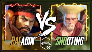 SF6 ➣ PALADIN ( RYU ) VS SHOOTING ( GUILE ) 4K ACTION