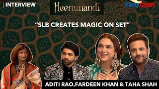 HEERAMANDI Cast Interview: Aditi Rao Hydari, Fardeen Khan's Comeback, Taha Shah, Sanjay Leela  Magic