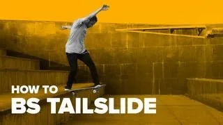 Как сделать bs tailslide на скейте (How to bs tailslide on skateboard)