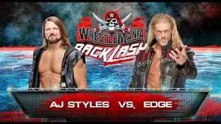 WWE 2K22 - AJ Styles vs Edge