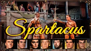 Spartacus (1960). Com Kirk Douglas