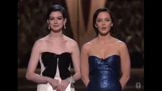 this iconic Devil Wears Prada moment at the 2007 Academy Awards