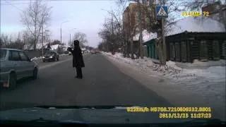 спас пешехода