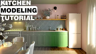 Simple Kitchen Modeling Tutorial in 3Ds Max