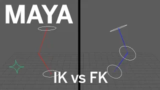 Maya: what is IK vs FK Rig