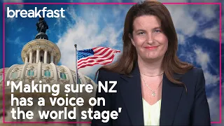 Nicola Willis defends US trade trip amidst public sector cuts | TVNZ Breakfast